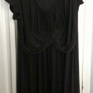 Black evening dress